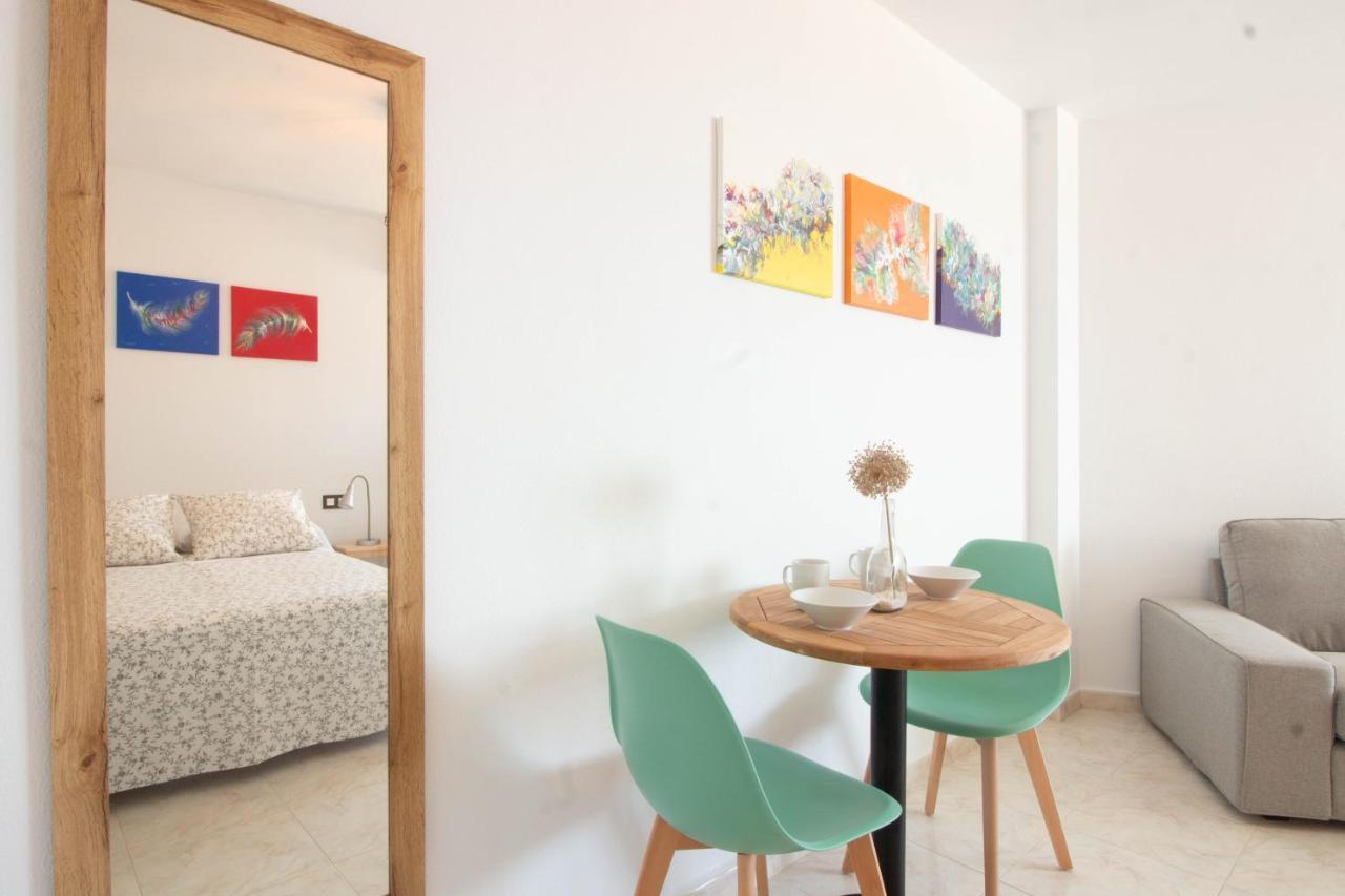 Larios Dos 504. Estudio Con Vistas Al Mar Cerca De La Playa Torrox Exterior foto