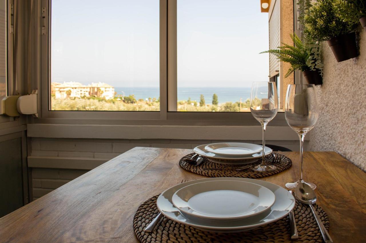 Larios Dos 504. Estudio Con Vistas Al Mar Cerca De La Playa Torrox Exterior foto